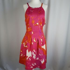 Vince Camuto Fit and Flare Pleated Midi Dress 16